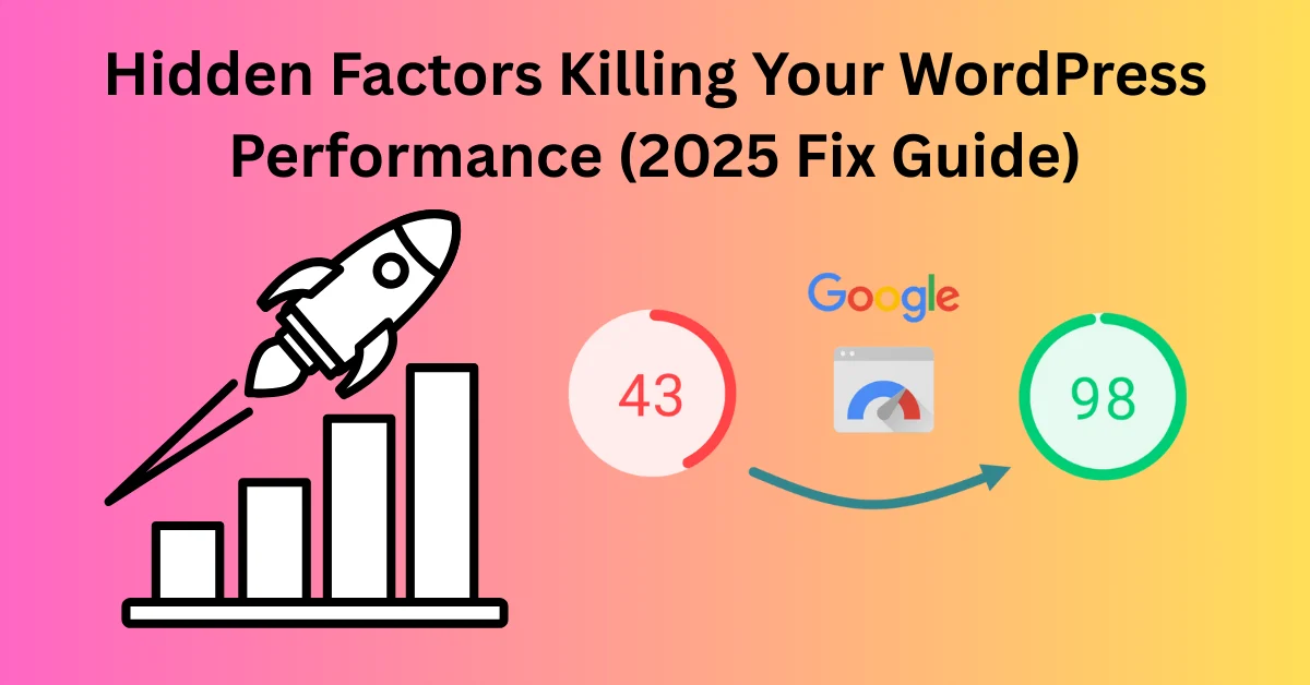 Website performance issues caused by hidden WordPress problems – 2025 optimization guide